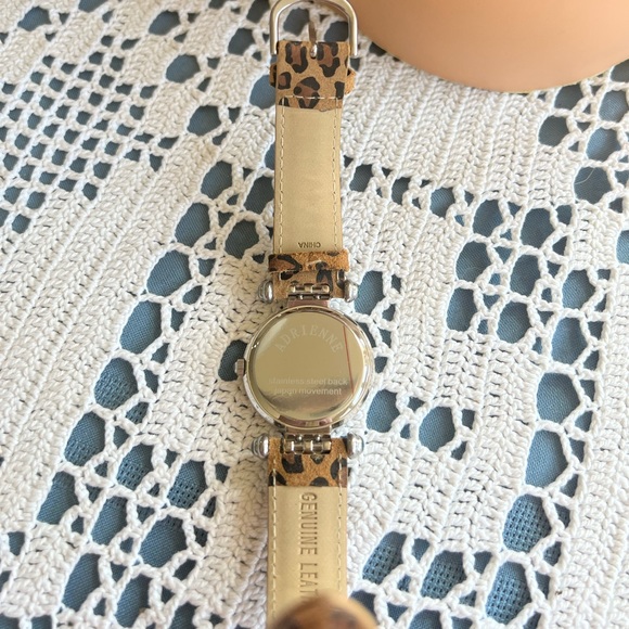 Adrienne Watch: 🆕 Leopard Print Leather Band - Picture 7 of 8
